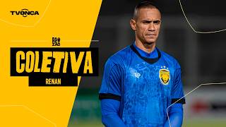 Entrevista coletiva goleiro Renan (pré-jogo Amazonas x Manauara)