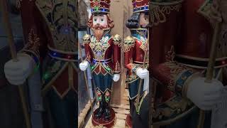 GIANT nutcrackers that play music Found #shopping at costco #shorts