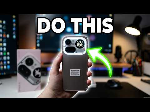 Nothing Phone 4a Pro: How to Use Glyph Matrix (Activate Glyph Display) - Tips & Tricks