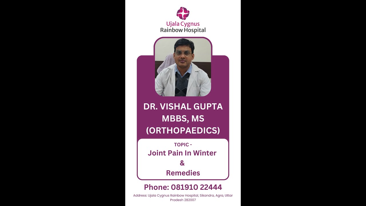 Dr.Vishal Gupta MBBS, MS (Orthopedics) orthopedic Doctor in agra Ujala Cygnus Rainbow