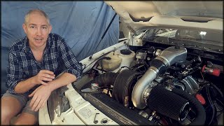 Turbo Holden 5LTR V8 Build Video - Part 1 Fabricating Exhaust Headers