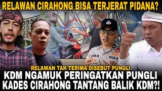Kdm Ngamuk Ancam Pidanakan Pungli Cirahong Kades Tantang Balik Kdm Itu Sukarela Bukan Pingli