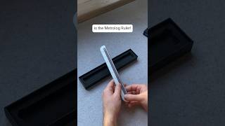 The Metrolog Ruler is DTM (down to measure) #design #caliper #ruler #productdesign #demo