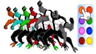 Learn Colors with ben 10 Alien | Learn color easily |Zilo Funny screenshot 3