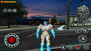 Bat Robot Fighting Game - Android Gameplay screenshot 1