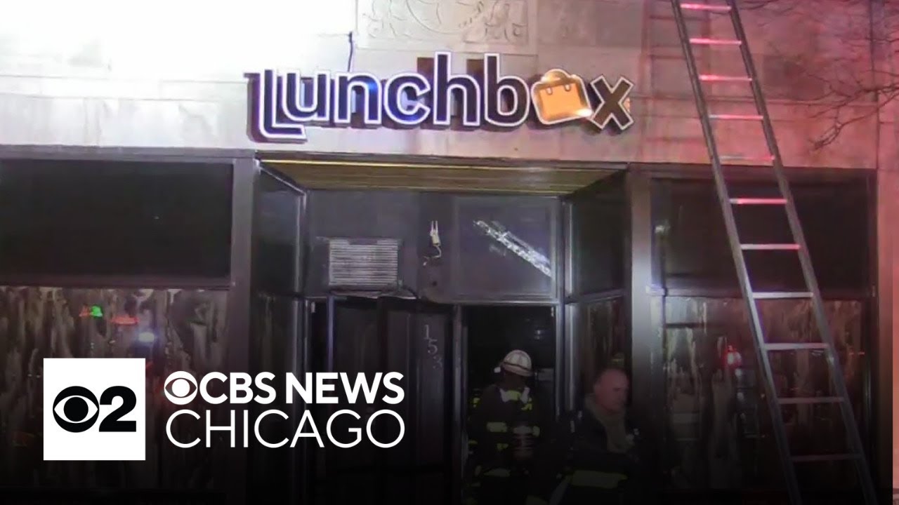 Fire destroys restaurant set to open soon on Chicago's North Side - YouTube