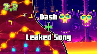 Dash if the LEAKED Song is Included in the Level | Geometry Dash 2.2