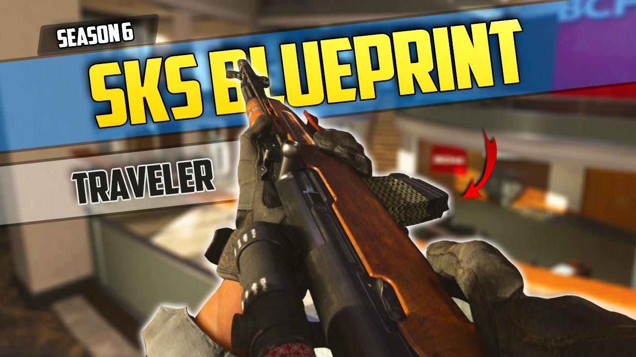 Traveler Blueprint - SKS Gameplay: Modern Warfare (No Commentary)
