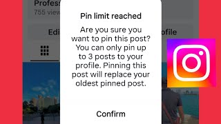 Fix Instagram Pin Limit Reached | Are You Sure You Want to Pin? You Can Only Pin 3 Posts Fix Instagram Pin Limit Reached | Are You Sure You Want to Pin? You Can Only Pin 3 Posts