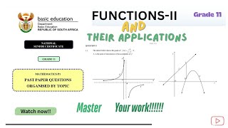 Mathematics P1/ Grade11: Functions part 2