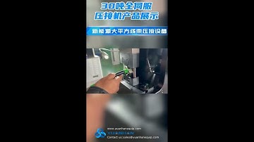 Servo Motor Cable Connector Crimping Machine YH-SF30T - Yuanhan