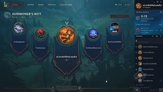 League Client Update Blind Pick
