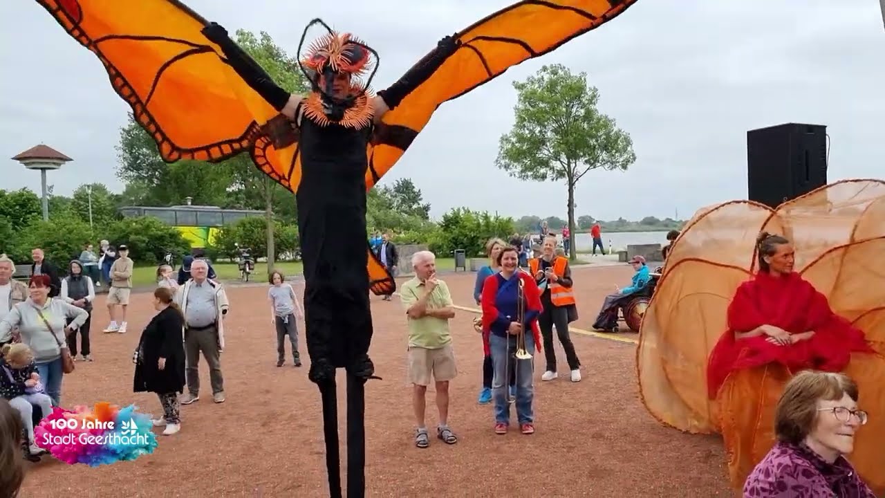 100 Jahre Stadt Geesthacht: Großer Festumzug