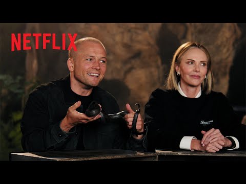 What's in the Box with Charlize Theron and Taron Egerton | Apex | Netflix