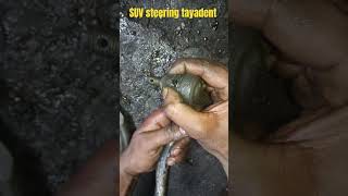 SUV power steering tayadent Balu #automobile #carparts #carsteering #diy #balljoint khola