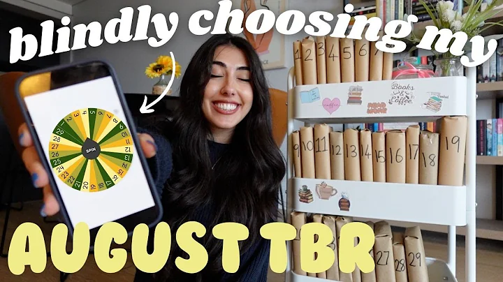 Blindly picking my August tbr📚 all the books I want to read in August 🎀