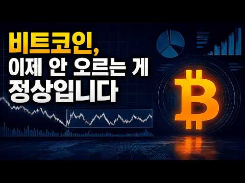 비트코인 매수세는 왜 사라졌나 - "도파민"이 아니라 "구조"다