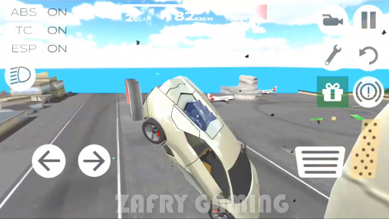 Speedy Car Jumping from High Pillar | Extreme Car Driving | ZAFRY GAMING