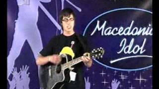 Video thumbnail of "Macedonian Idol La Cantare Кристијан"