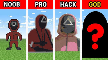 Minecraft NOOB VS PRO VS HACKER ✨SQUID GAME