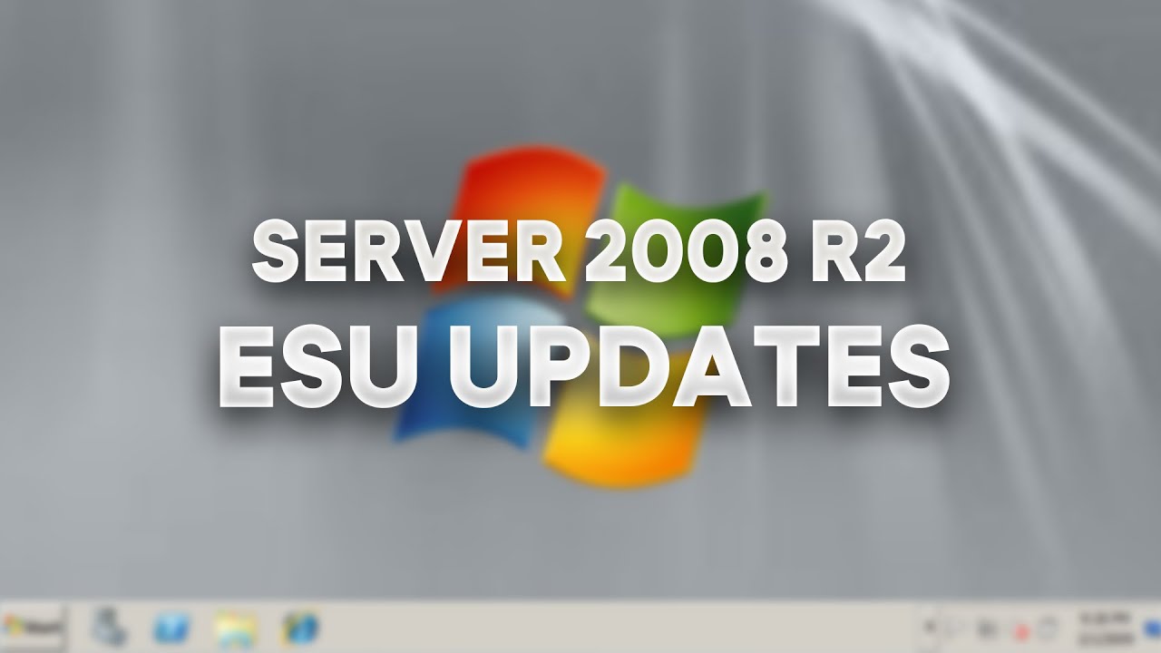 ESU for Windows Server 2008 R2 2023! -