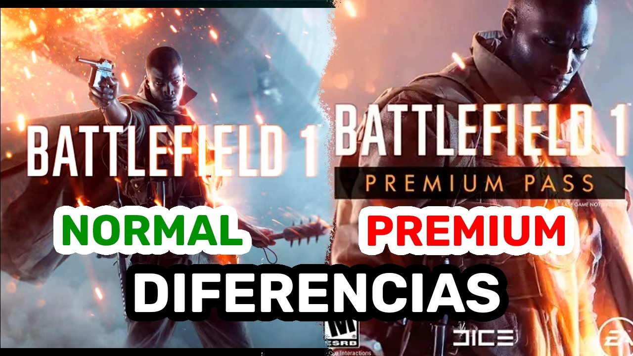 BATTLEFIELD 1 Normal VS Premium: Diferencias en 2025
