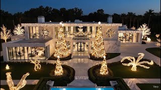 INSIDE a $50,000,000 CHRISTMAS DECORATION MANSION - Most Expensive Holiday Home in the World