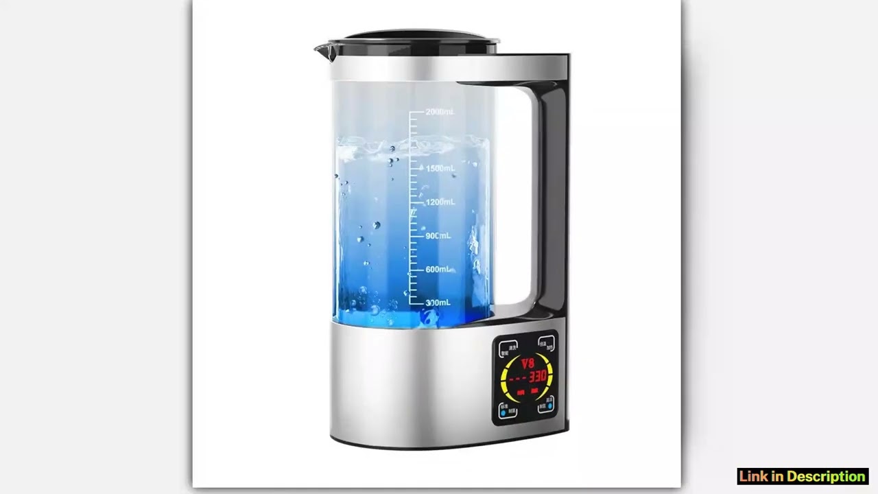 100240V 2L Electric Hydrogen Rich Water Kettle Water Ionizer Machine Water filter Drink Hydrogen Wa