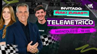 ADRIAN Y FLOR con IÑAKI ”CHURRASKI” |  STREAMING EN VIVO #telemetricof1