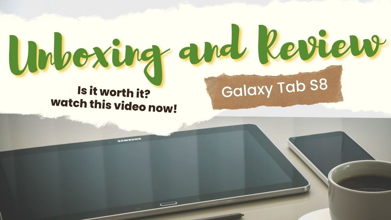 Samsung Galaxy Tab S8 and Accessories Unboxing and Review | Is it worth it?