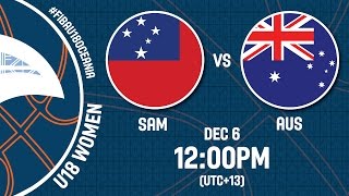Samoa v Australia - Full Game