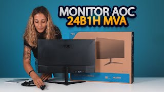 Unboxing Monitor AOC 24B1H MVA 23.6" | You Get