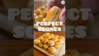 Perfect Scones Recipe | Best Scones Recipe | Homemade Scones | English Scones Tasty And Soft #shorts screenshot 2