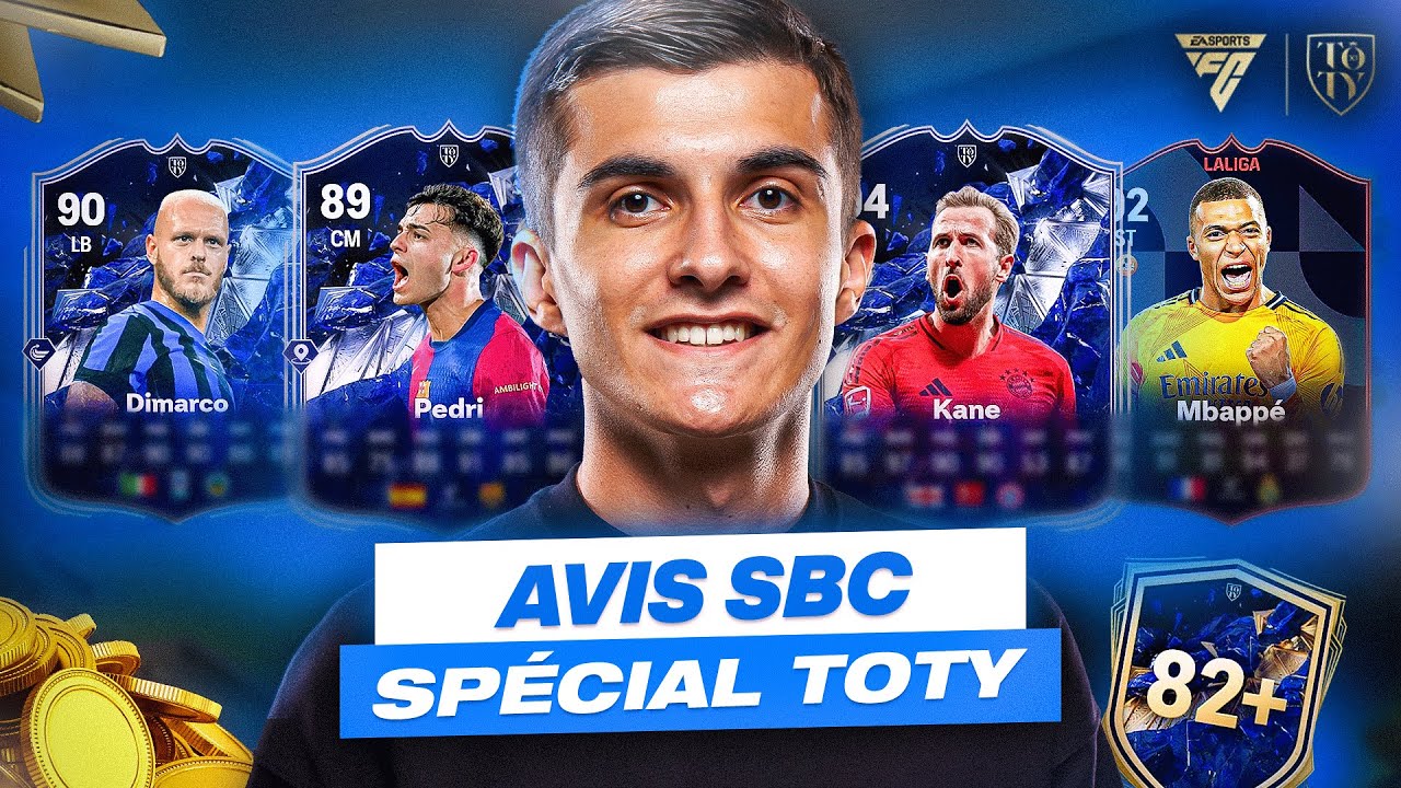 UN SBC INMANQUABLE ?! MES AVIS & TEST SUR LES SBCS TOTY ! PEDRI, KANE, DI MARCO, MATTHAUS & MBAPPE !