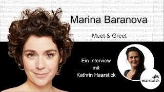 Weltklassik - Marina Baranova, Interview mit Pianistin und Komponistin