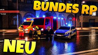 NEUES NOTRUF SPIEL TESTEN | ERSTES MAL BUNDES RP | ROBLOX Deutsch