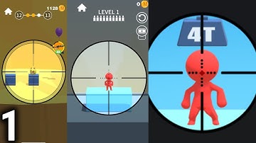 Pocket Sniper! Gameplay / Walkthrough Part 1 - IOS & Android Game!