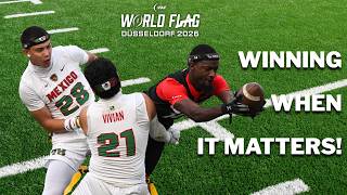 USA SURVIVES DANGEROUS MEXICO to Reach the Flag Football World Final in Düsseldorf!