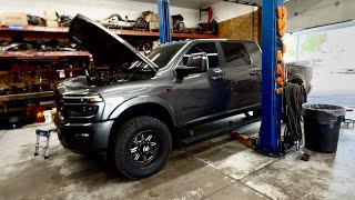 2025 Ram 3500. 3rd axle update. 38k on the axle. How to change your axle oil.