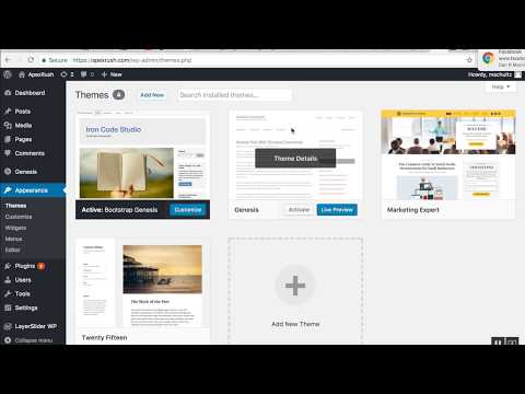 Tutorial for Wordpress Genesis Theme - Adding and Editing Hooks in Child Theme