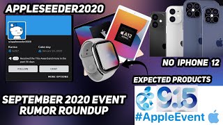 AppleSeeder2020 Reddit AMA,Jon Prosser ,No iPhone,Apple Event Last Minute Rumor Roundup #appleevent