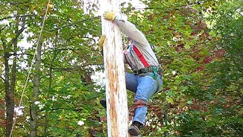 Haywood Pole Climb: Rance Rogers