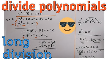 Long division of polynomials | in Urdu Hindi