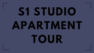 S1 Studio Apartment Tour - 501 sq ft