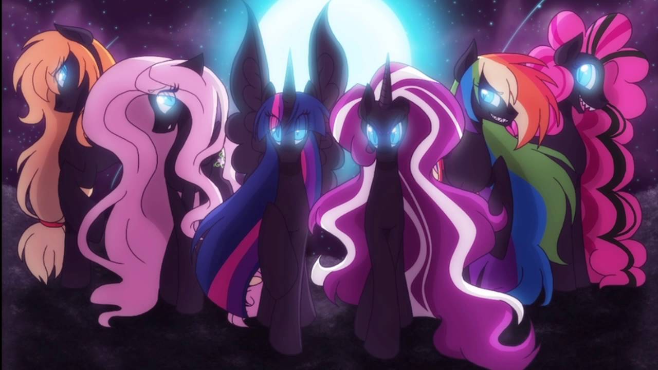 Nightmares pony. Пони Найтмер Радуга. Найтмер шестерка. Найтмер 6 пони. Пони Найтмер Пинки.