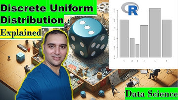 Discrete uniform distribution Explained | #datascience #rprogramming