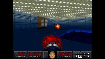 PSX - Doom: The Lost Levels - M29: Dead Zone - [UV] - 100% Kills & Secrets