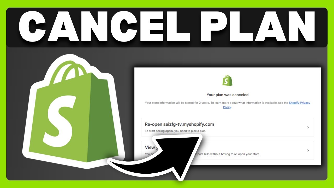 How To Cancel Plan In Shopify - Full Guide