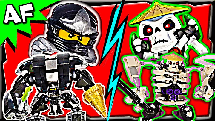 COLE vs SKELETON - Lego Ninjago MECH BATTLE #4 CGI film