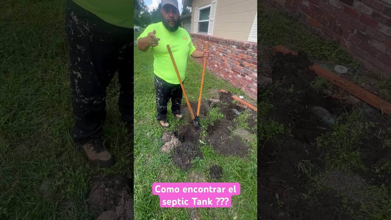 How find the Septic Tank ?? 5 ft from the pipe ✅ 